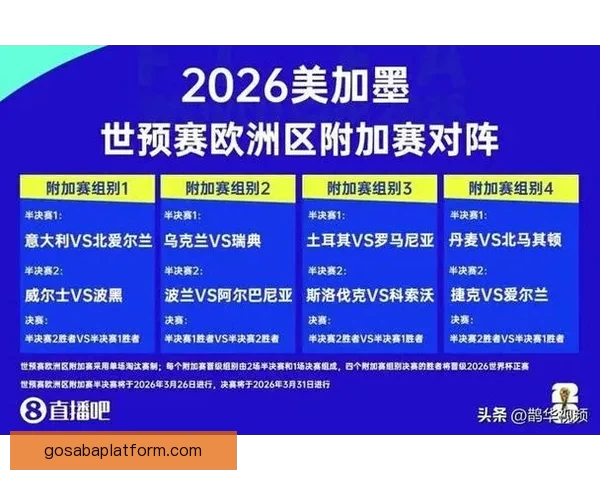 2026年世界杯最新进展：参赛队伍和赛制变革引发热议